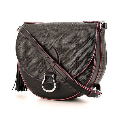 Louis Vuitton Epi Saint Cloud Shoulder Bag - Black