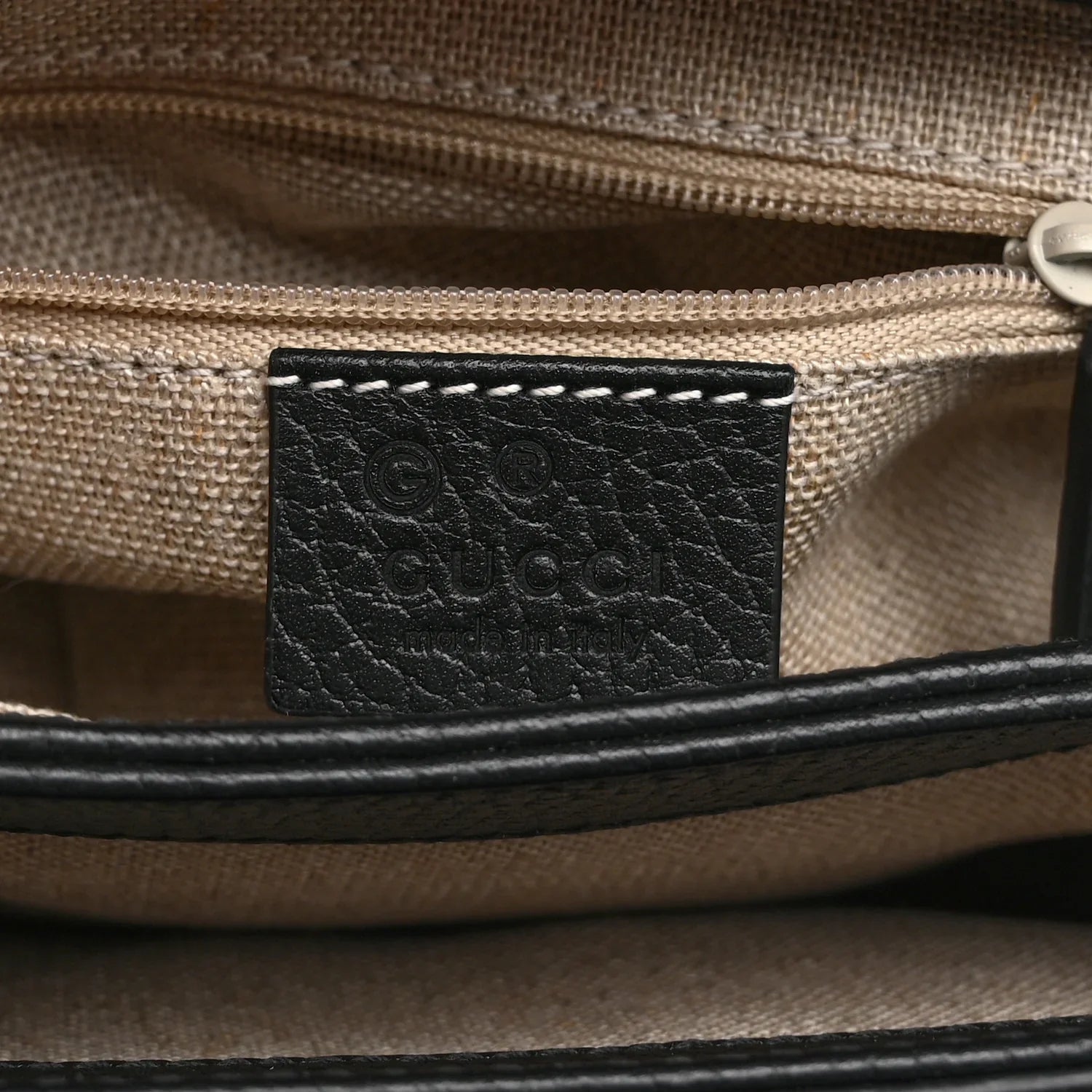 Gucci Dollar Interlocking Chain Bag – Black