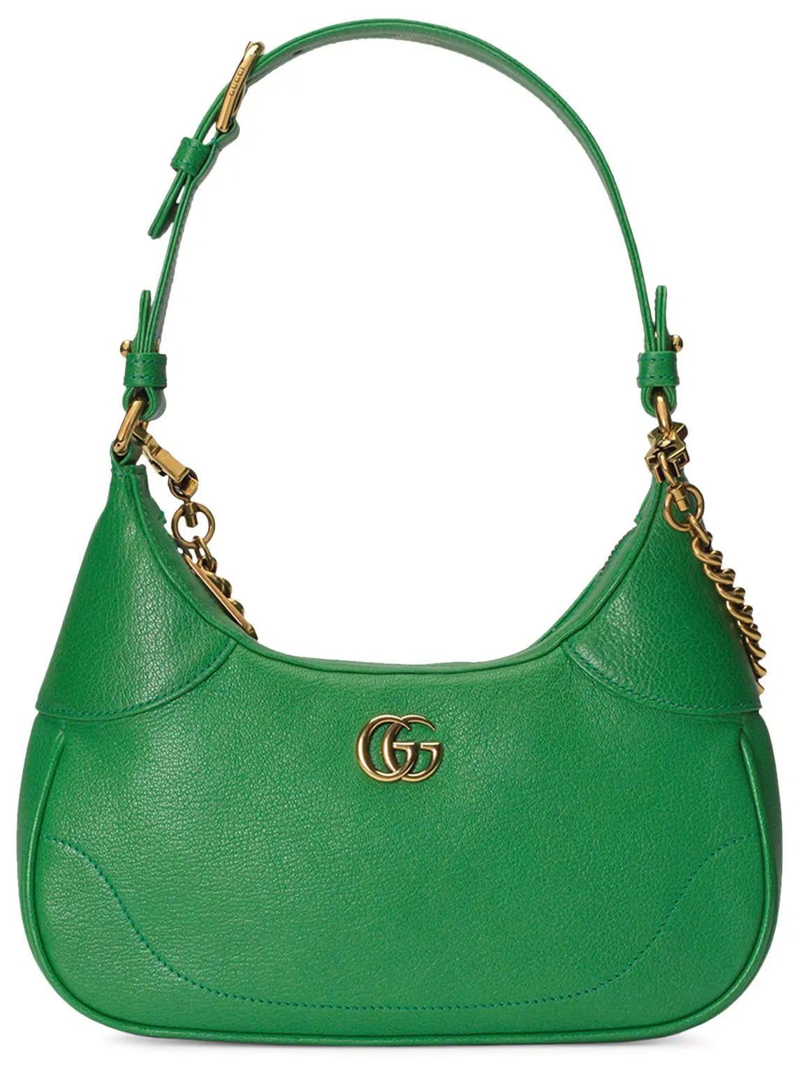 Gucci Aphrodite Small Leather Shoulder Bag – Green