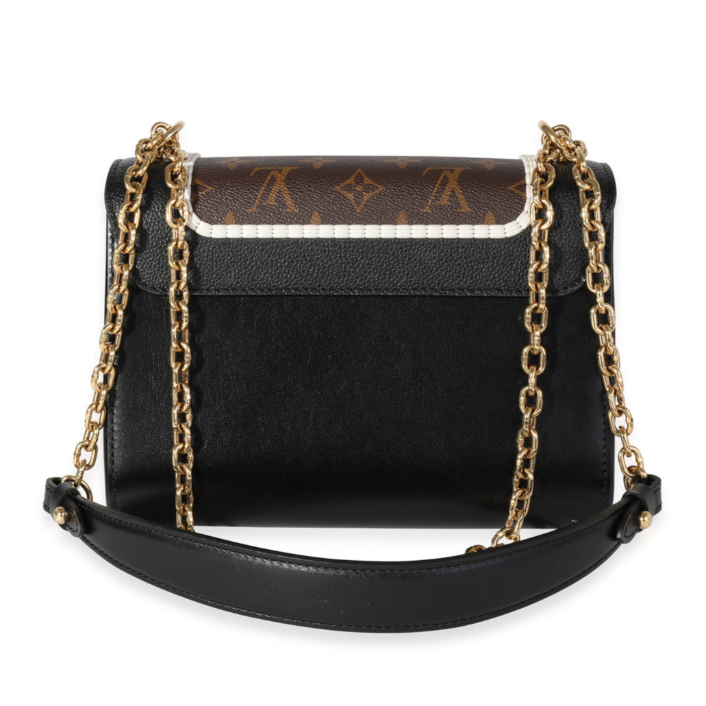 Louis Vuitton Twist MM Shoulder Bag - Black