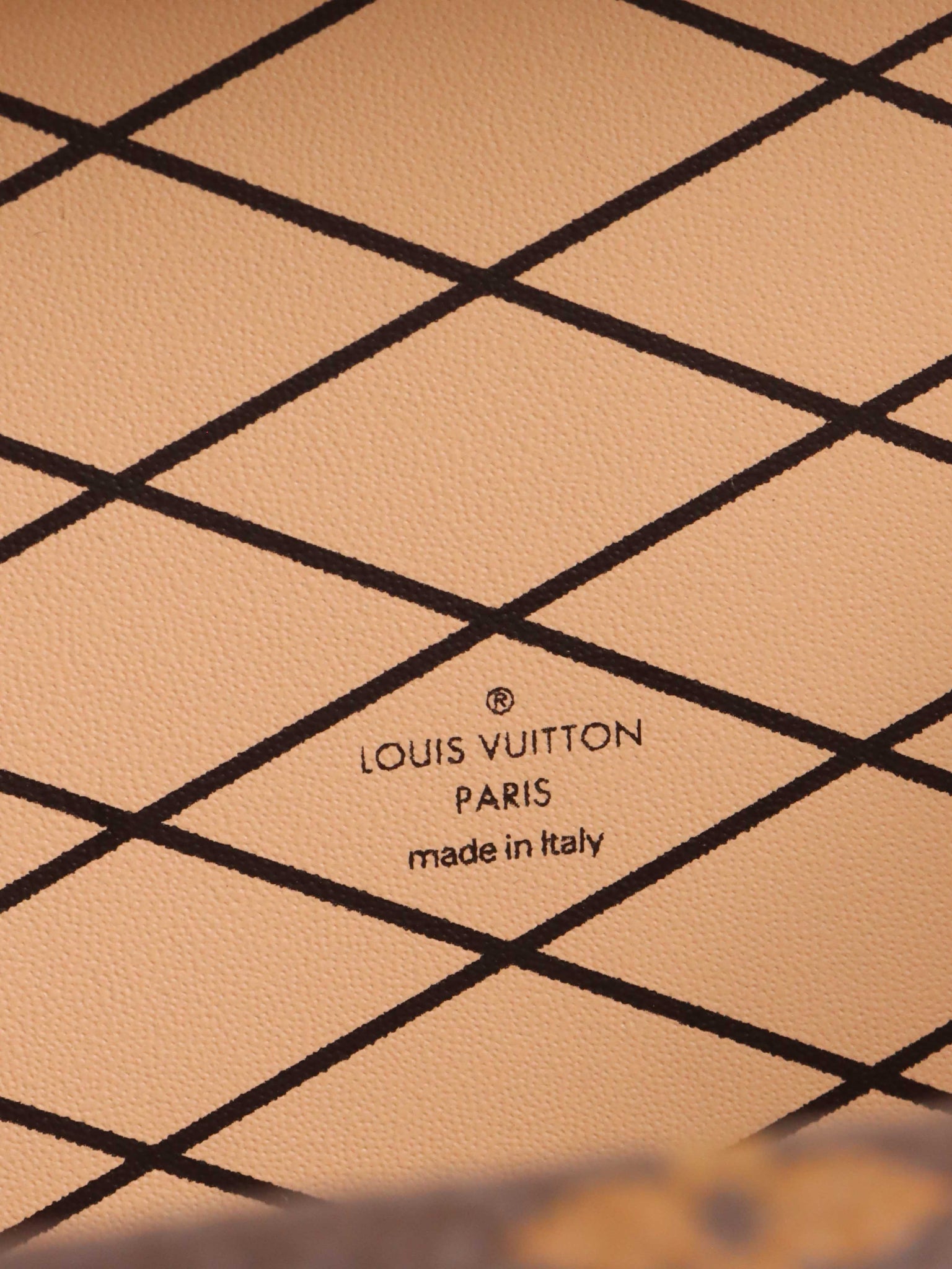 Louis Vuitton Petite Malle Capital Handbag - Brown