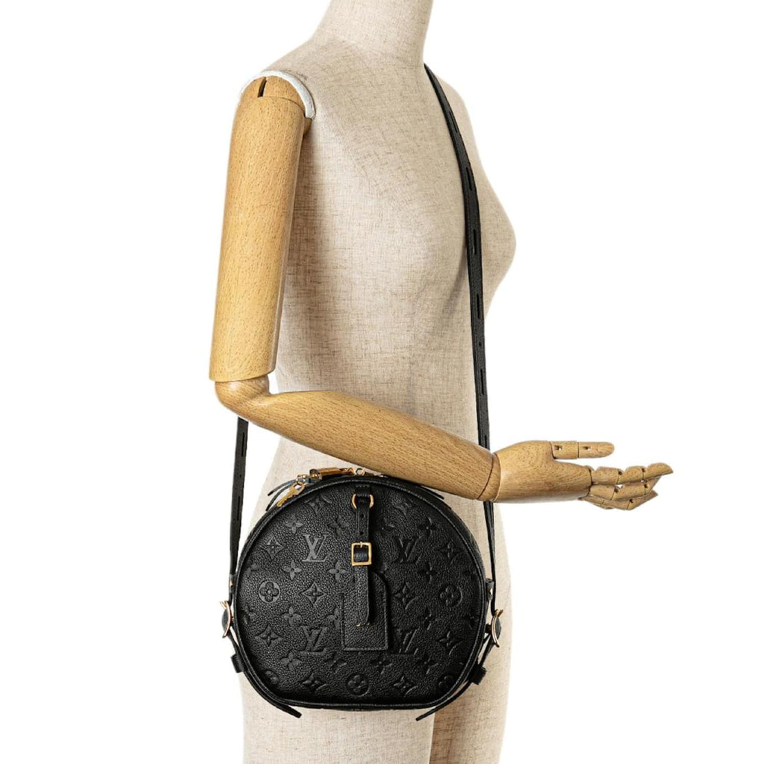 Louis Vuitton Empreinte Petite Boite Chapeau Shoulder Bag - Black