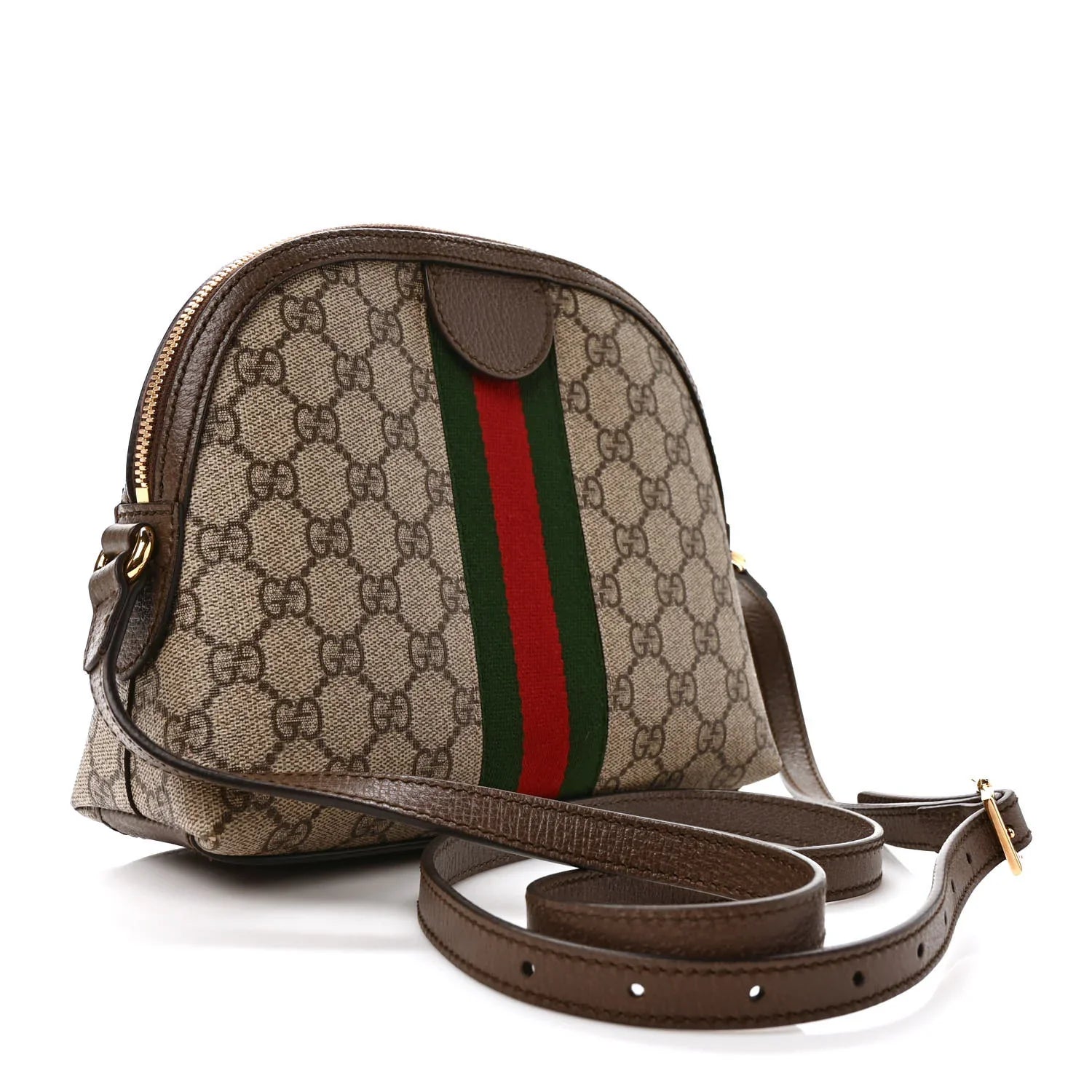 Gucci Ophidia Small Shoulder Bag – Brown