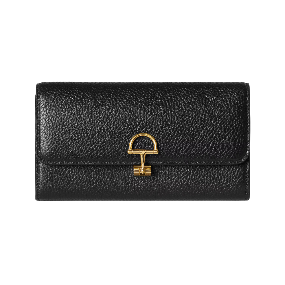 Gucci Softbit Continental Wallet – Black