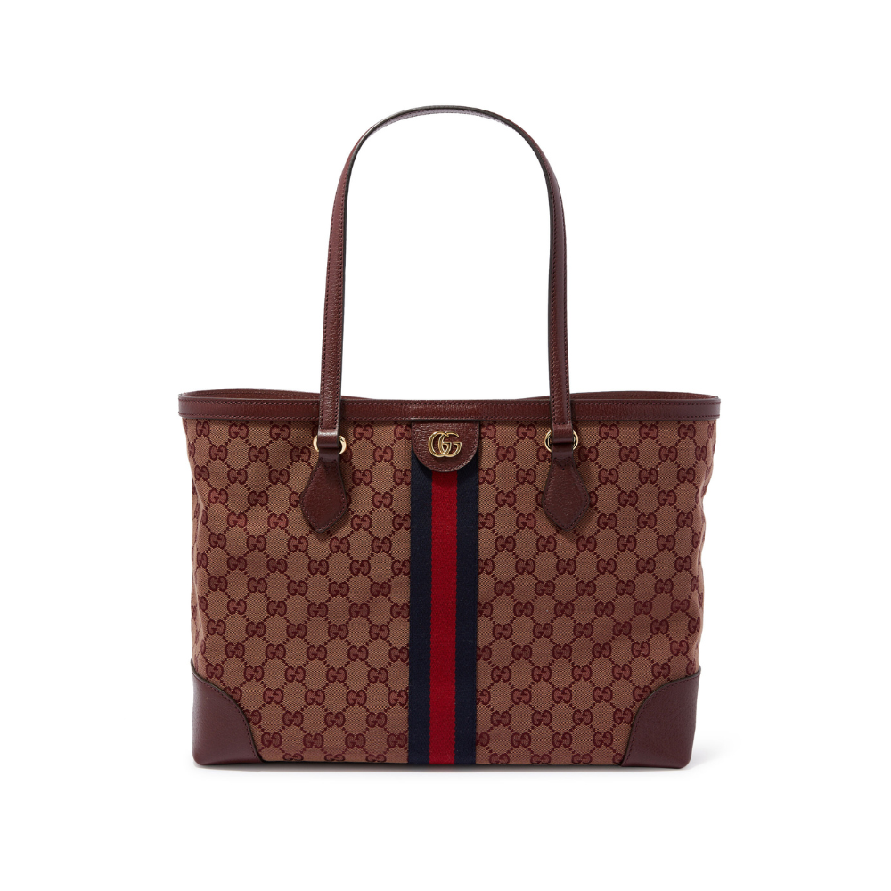 Gucci Ophidia Medium Tote Bag – Burgundy