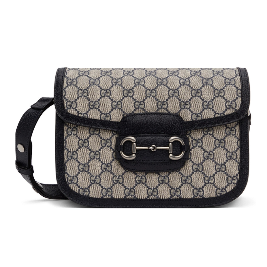 Gucci Horsebit 1955 Small Shoulder Bag – Beige