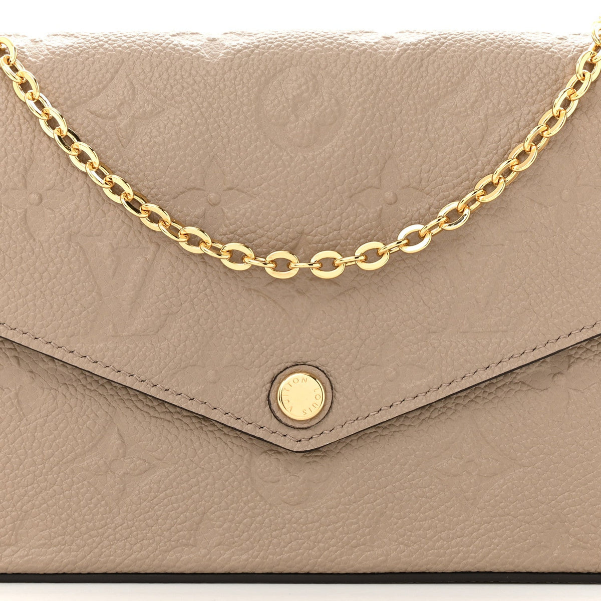Louis Vuitton Pochette Félicie Wallet Shoulder Bag - Tourterelle