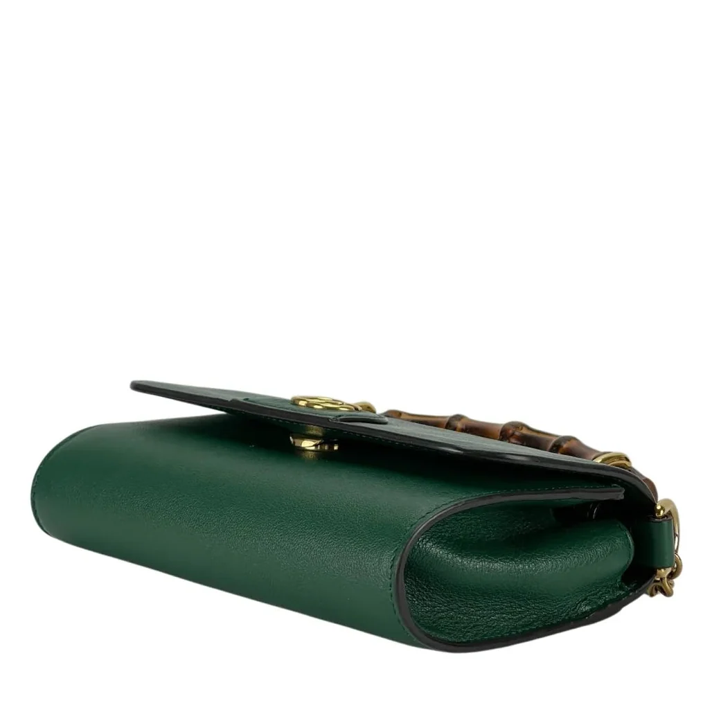 Gucci Diana Mini Top Handle Crossbody Bag – Green