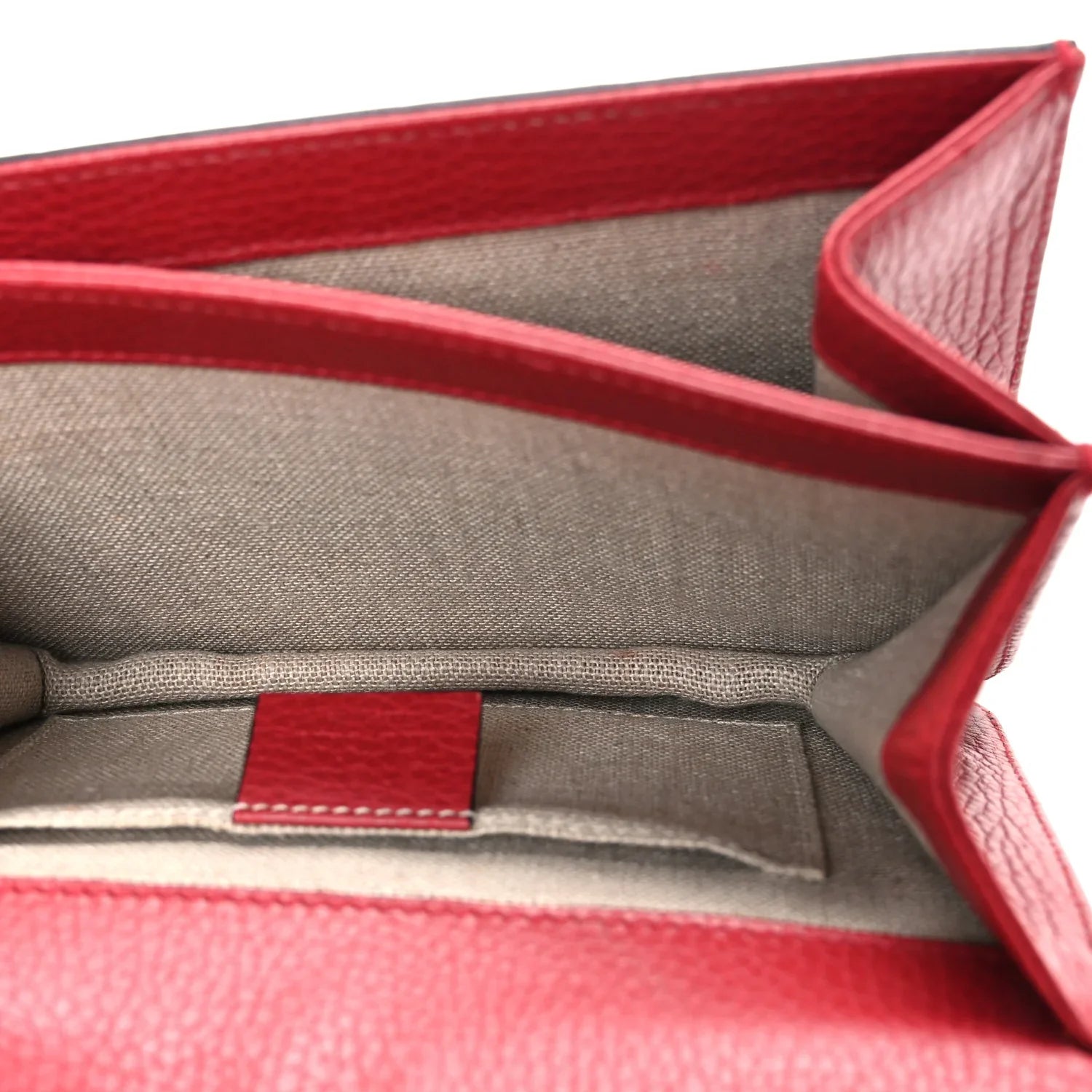 Gucci Interlocking G Small Dollar Shoulder Bag – Red