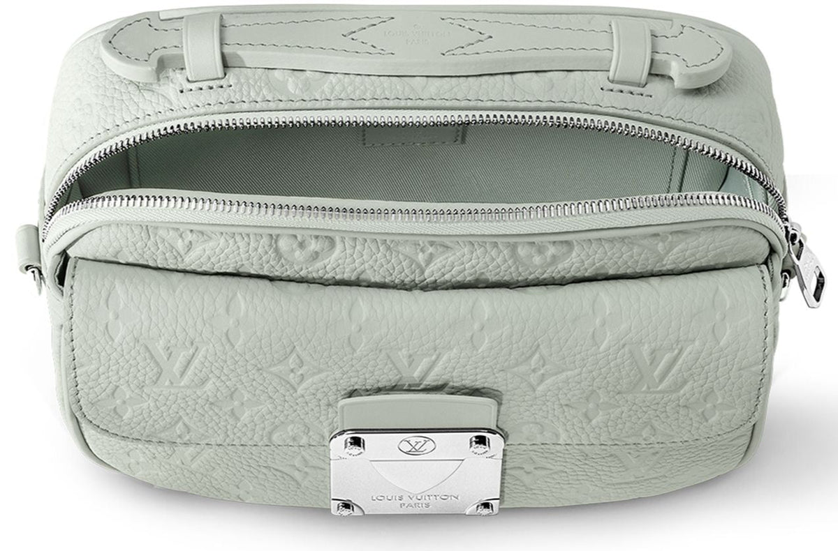 Louis Vuitton S Lock Messenger Shoulder Bag - Mineral Gray
