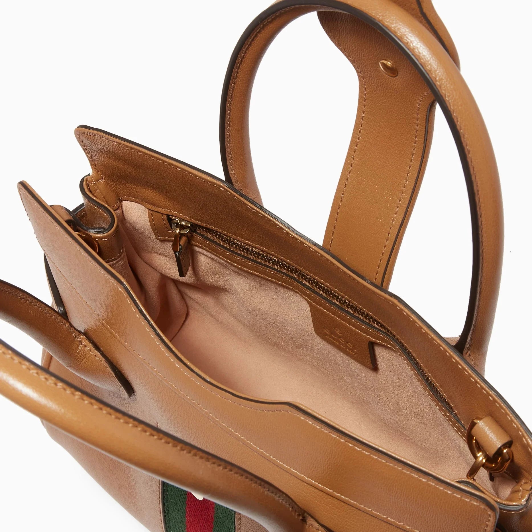 Gucci Small Dahlia GG Handle Bag – Brown