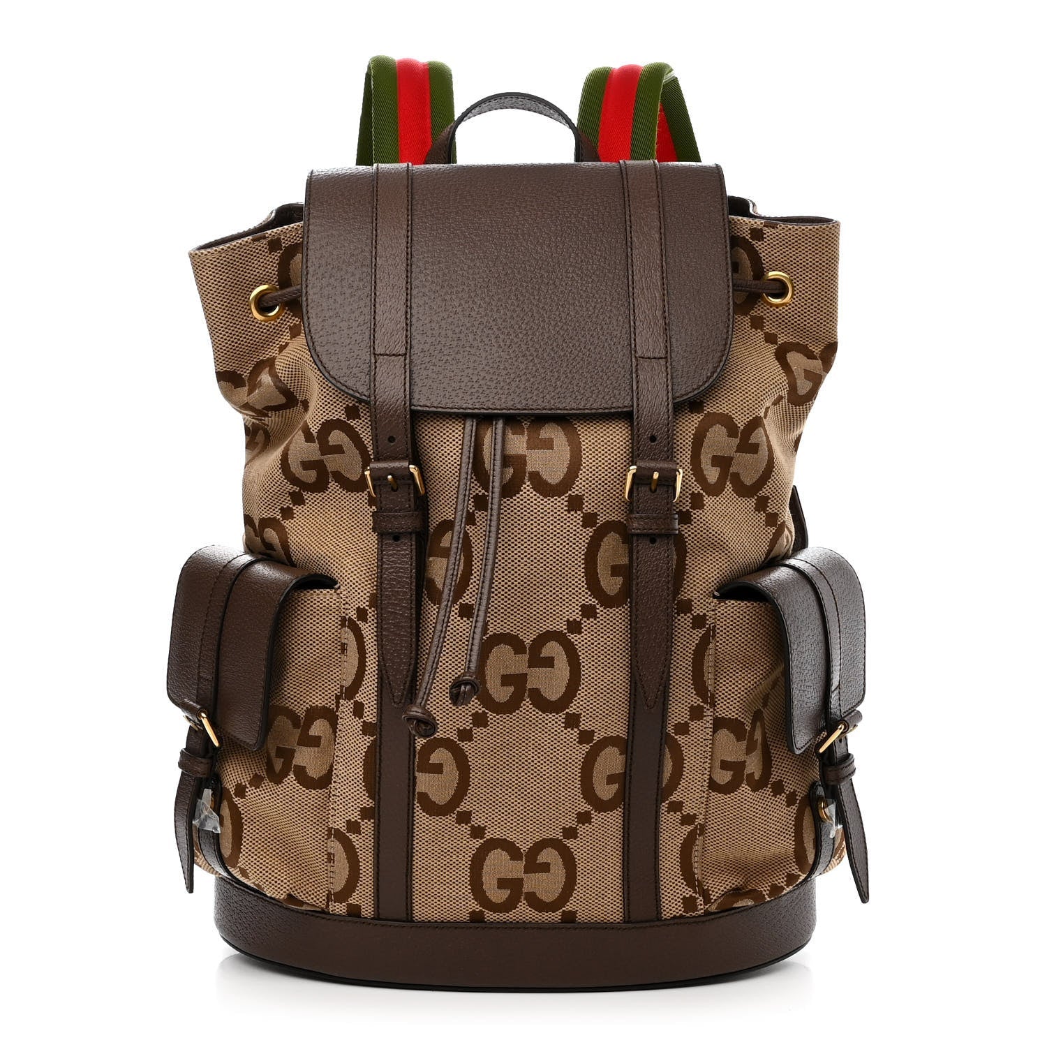 Gucci Jumbo GG Backpack – Brown