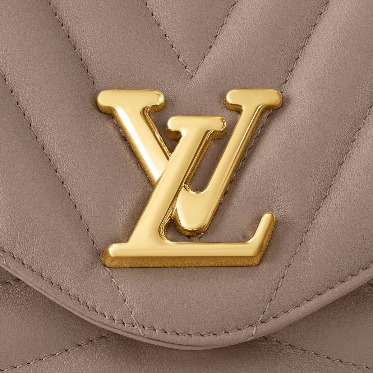 Louis Vuitton New Wave Chain Bag MM - Taupe