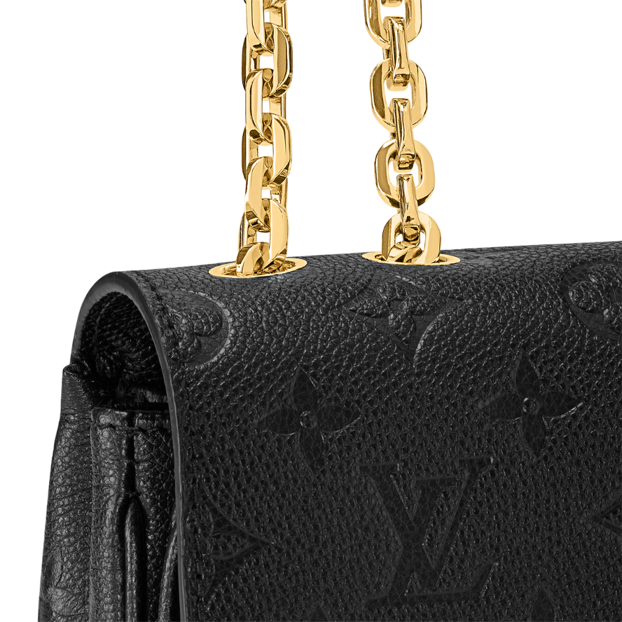 Louis Vuitton Marceau Chain Shoulder Bag - Black