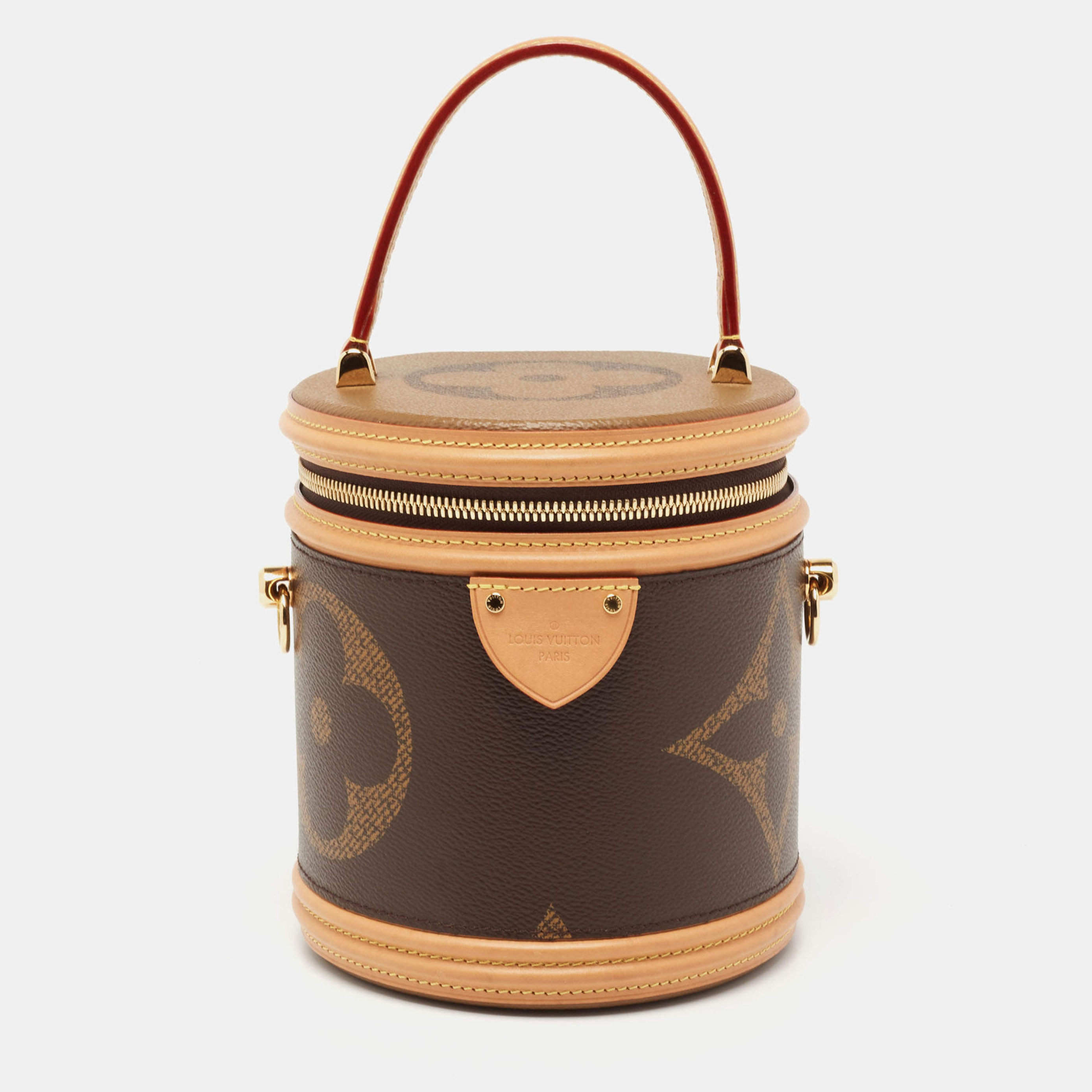 Louis Vuitton Monogram Giant Cannes Hand Bag - Brown