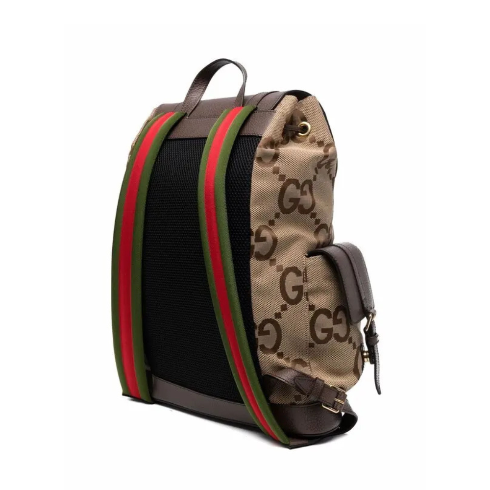 Gucci Jumbo GG Backpack – Brown
