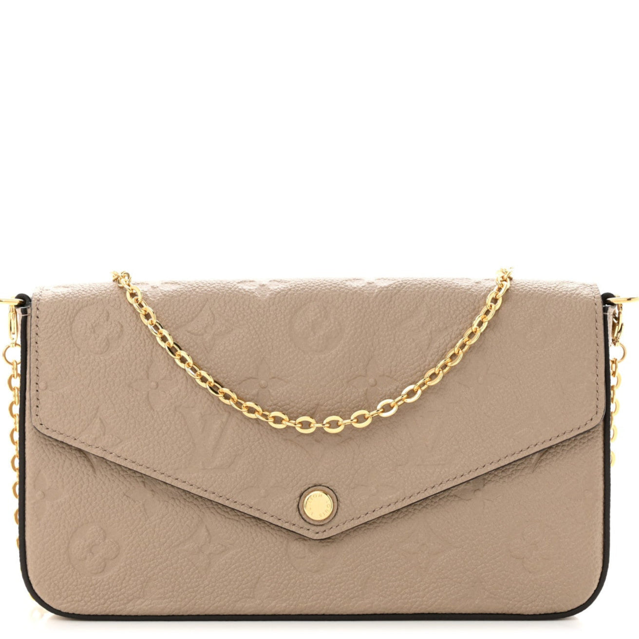 Louis Vuitton Pochette Félicie Wallet Shoulder Bag - Tourterelle