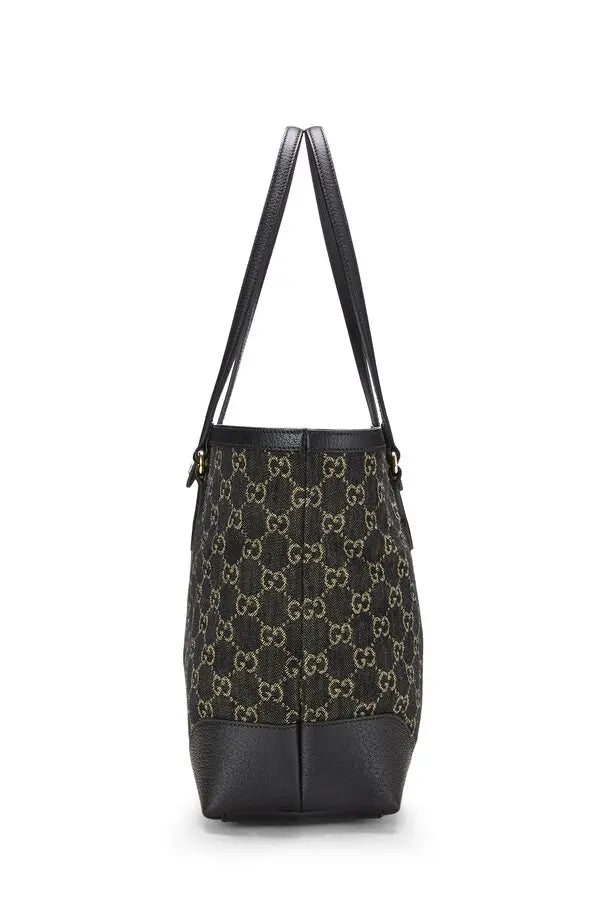Gucci GG Monogram Medium Ophidia Shopping Tote Bag – Black