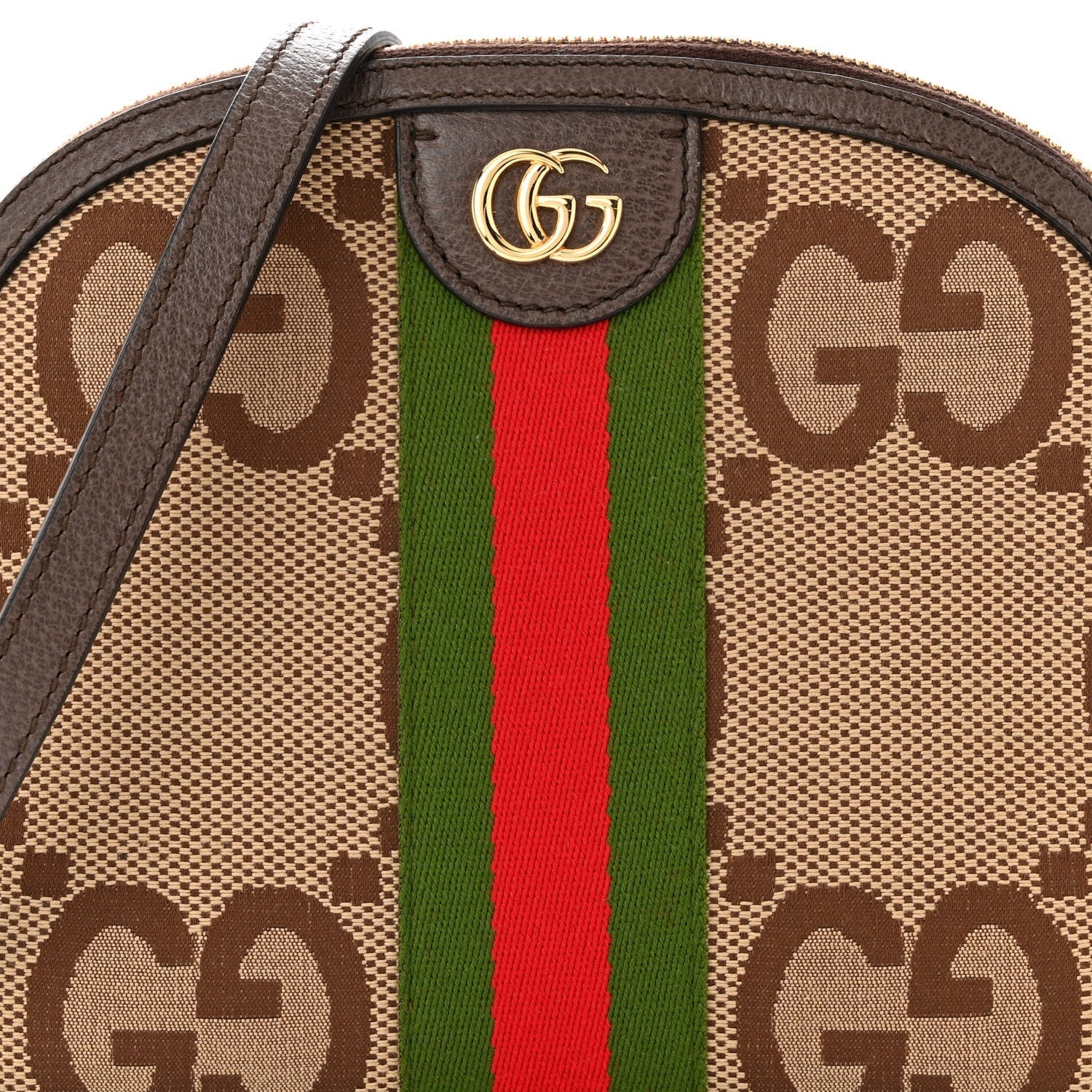 Gucci GG Ophidia Dome Shoulder Bag – Beige