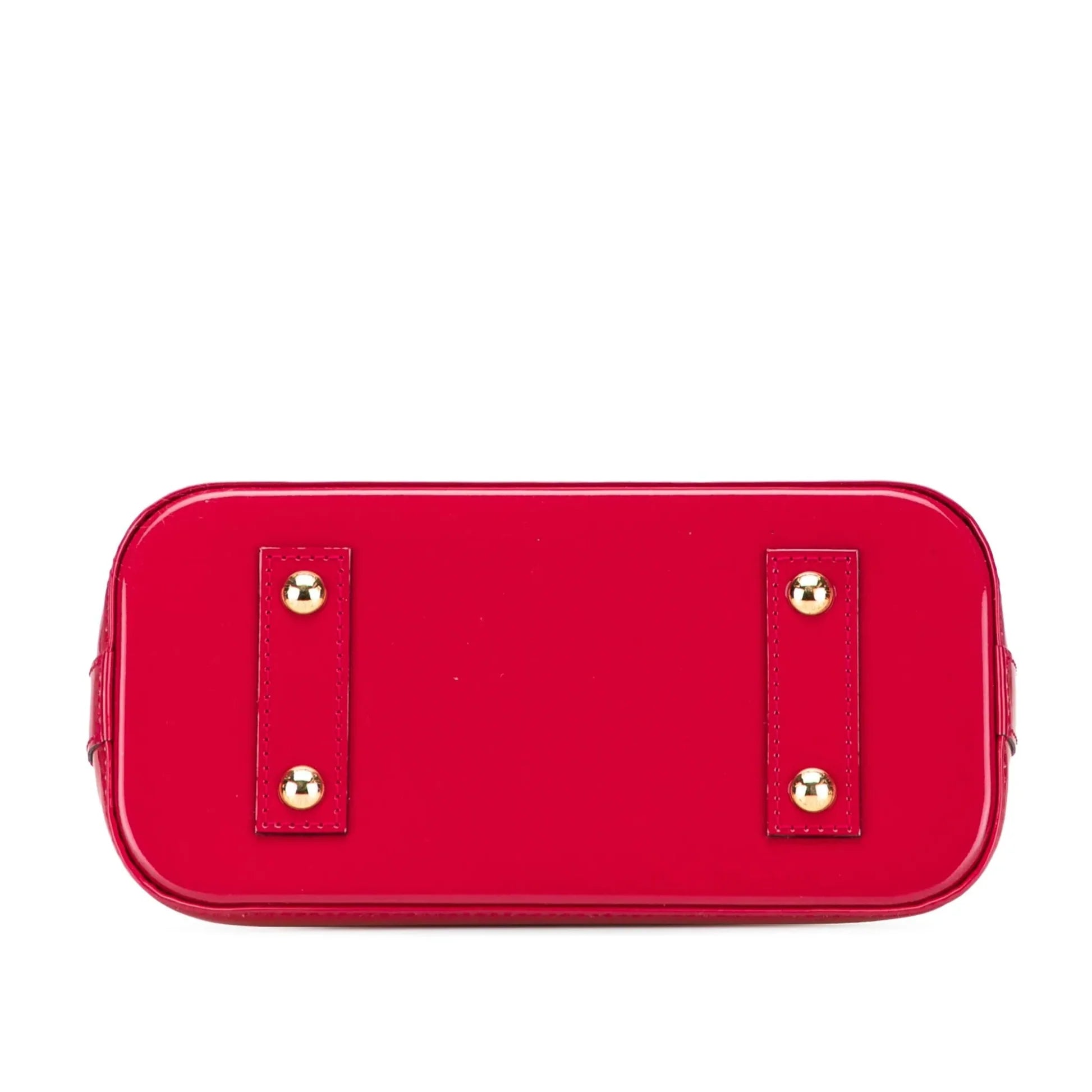 Louis Vuitton Alma BB Handbag - Indian Red
