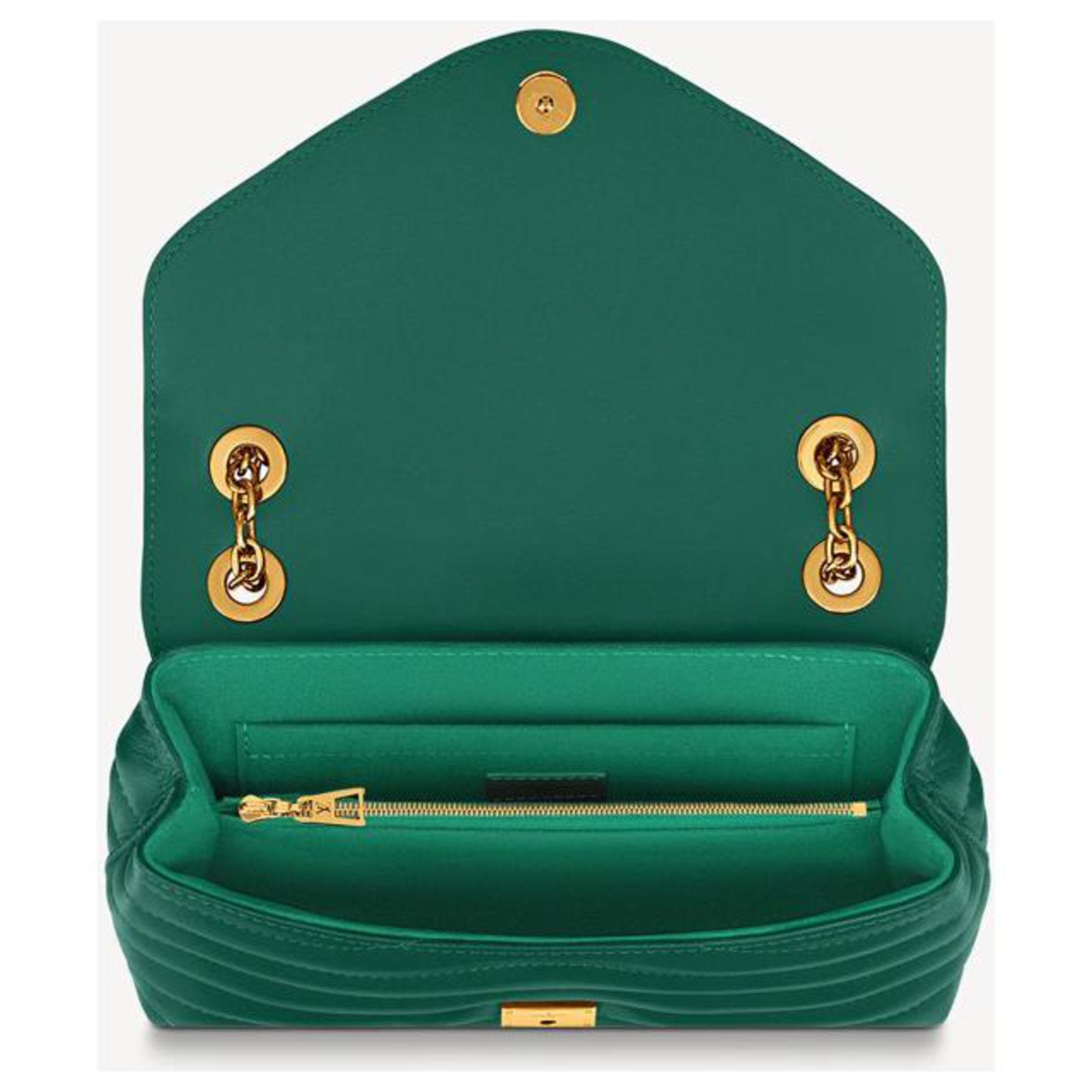 Louis Vuitton New Wave Chain Bag MM - Emerald Green