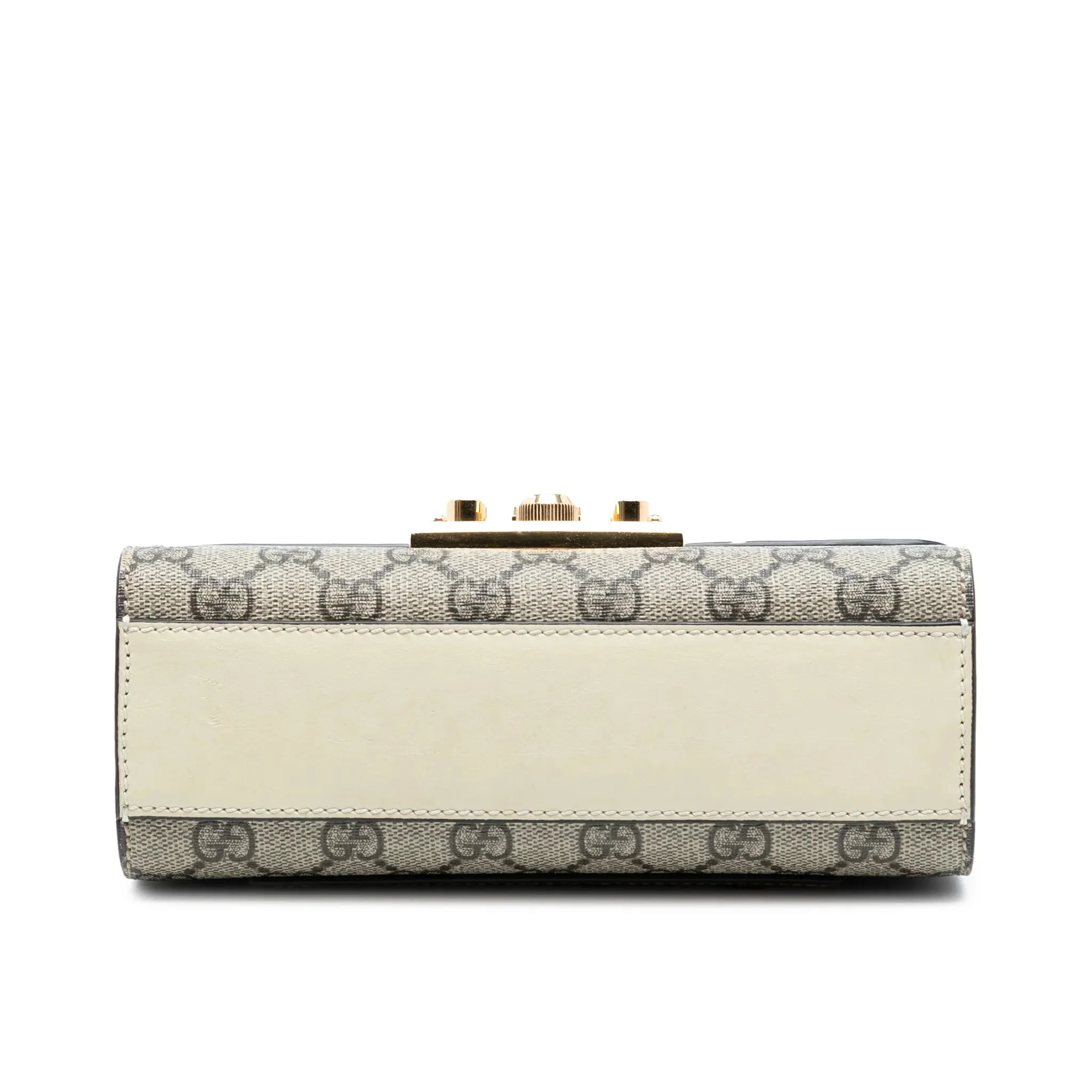 Gucci Padlock GG Supreme Shoulder Bag – Beige
