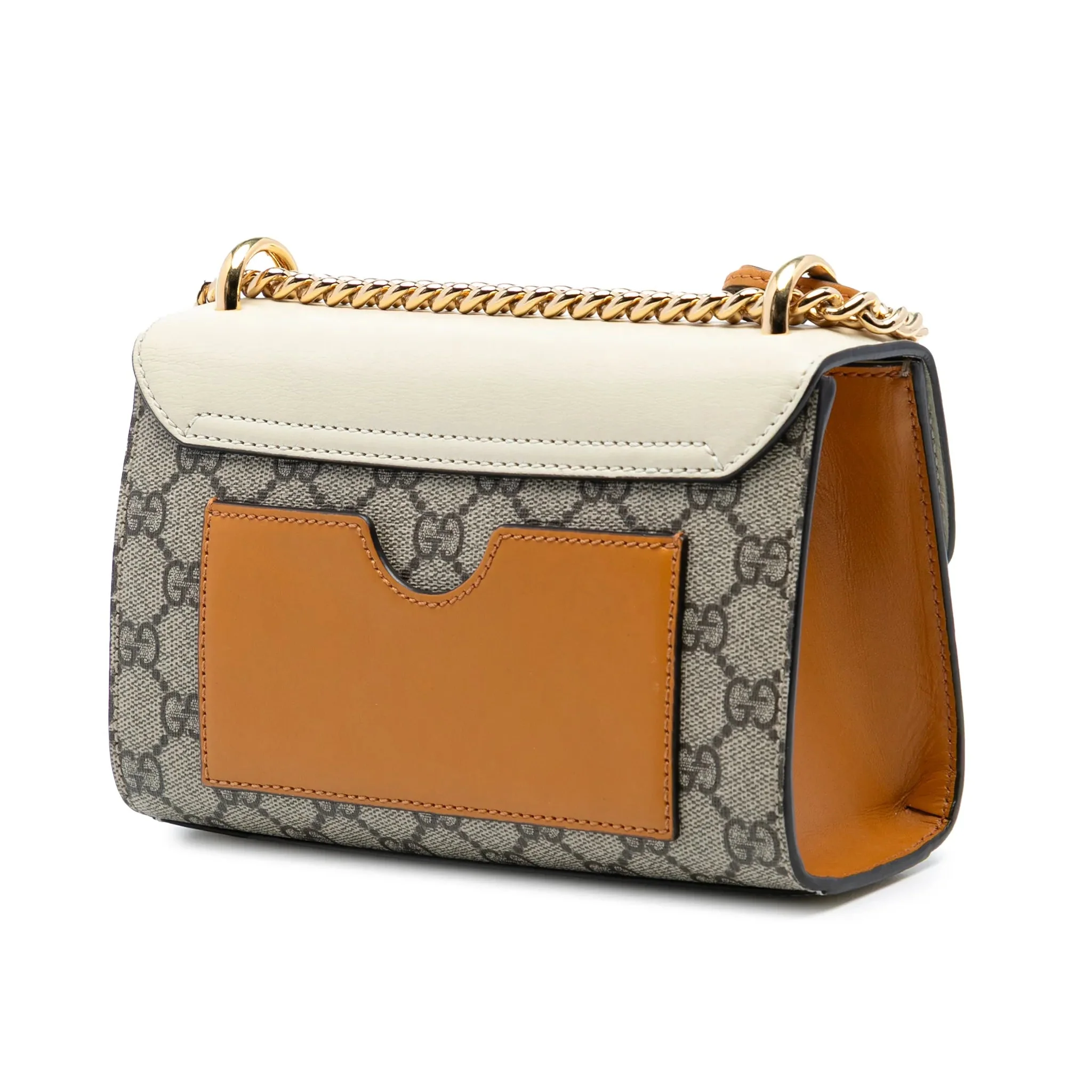 Gucci Padlock GG Supreme Shoulder Bag – Beige
