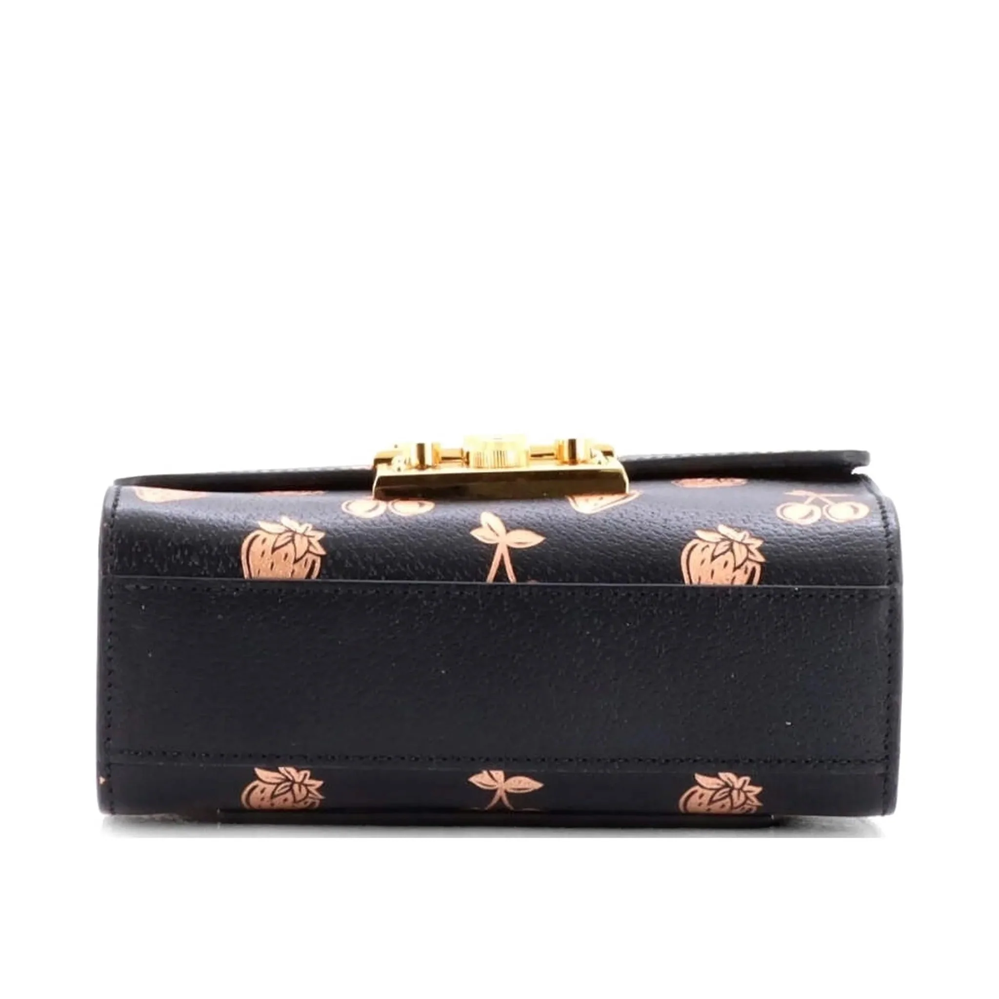 Gucci Padlock Small Berry Shoulder Bag – Black