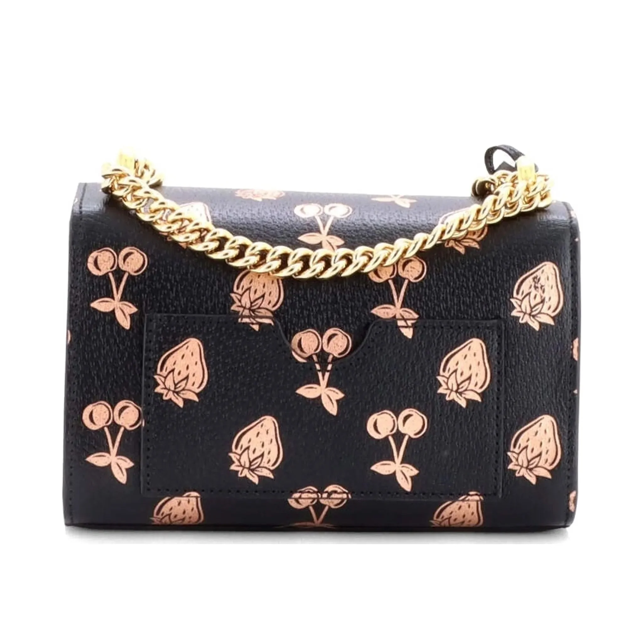 Gucci Padlock Small Berry Shoulder Bag – Black