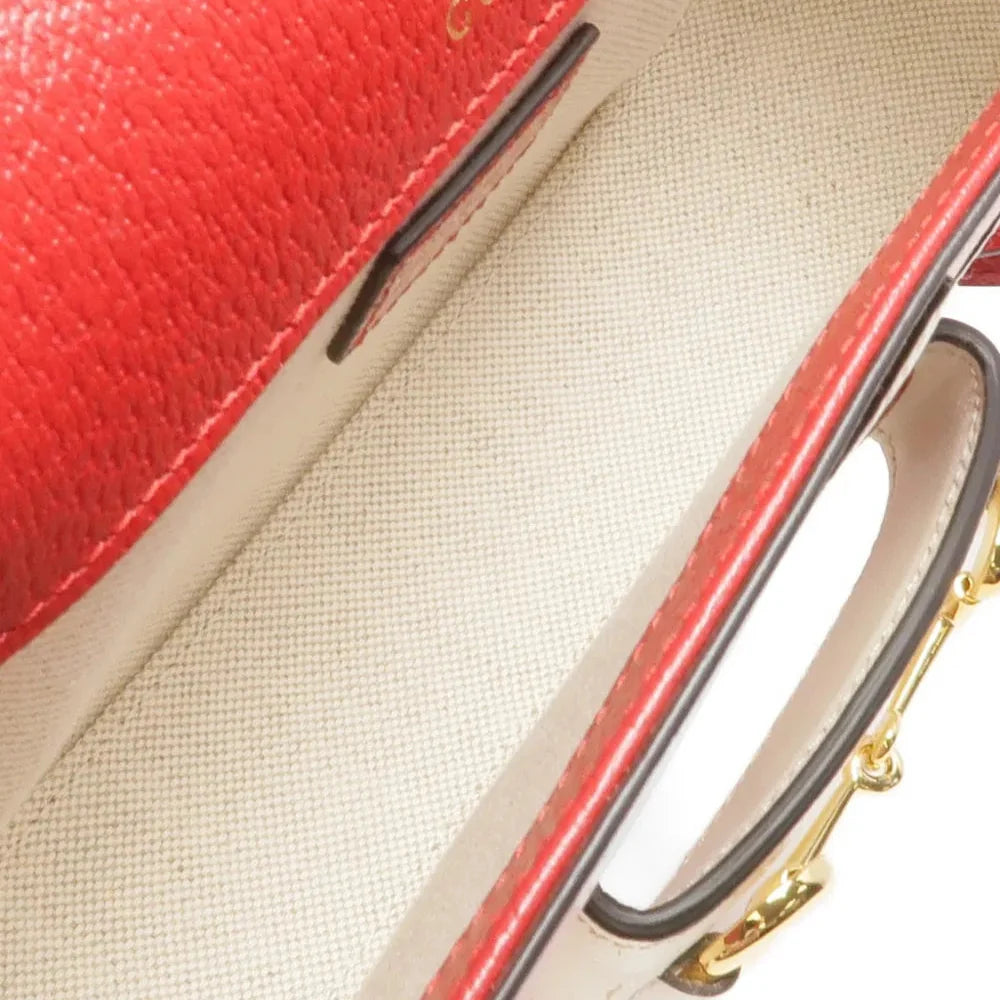 Gucci X Adidas Horsebit 1955 Mini Shoulder Bag – Red
