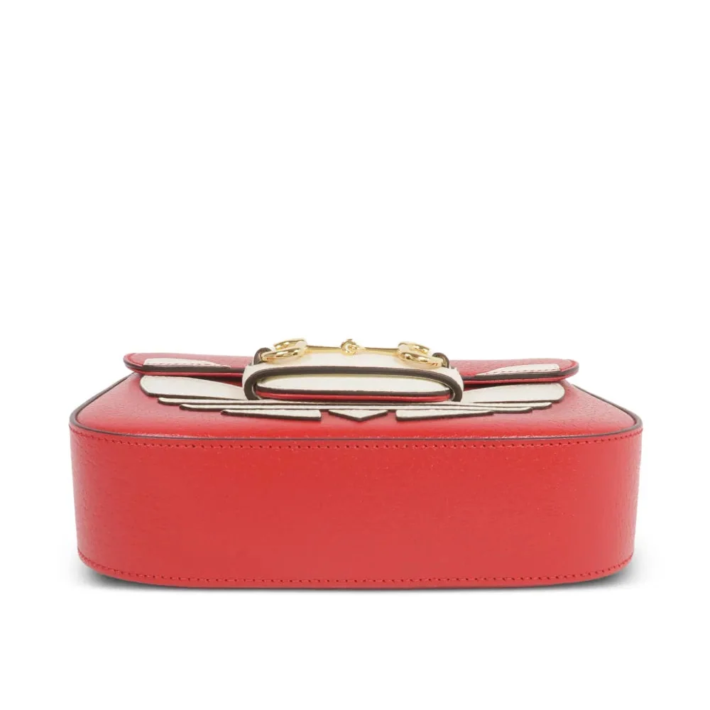Gucci X Adidas Horsebit 1955 Mini Shoulder Bag – Red