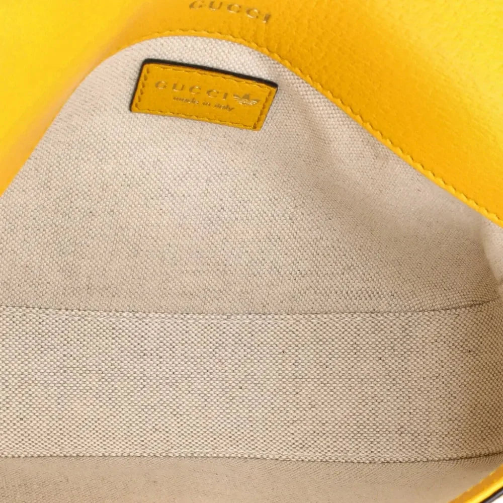 Gucci X Adidas Horsebit 1955 Mini Shoulder Bag – Yellow