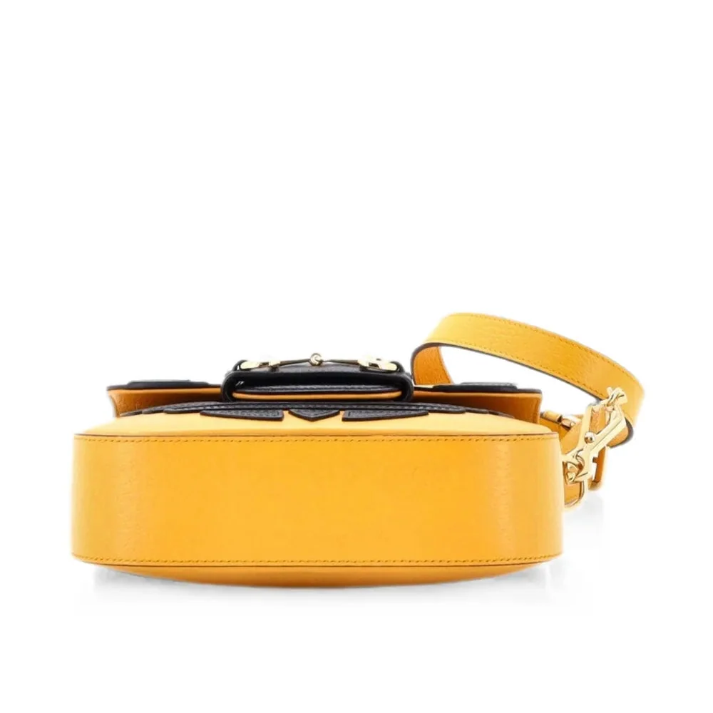 Gucci X Adidas Horsebit 1955 Mini Shoulder Bag – Yellow
