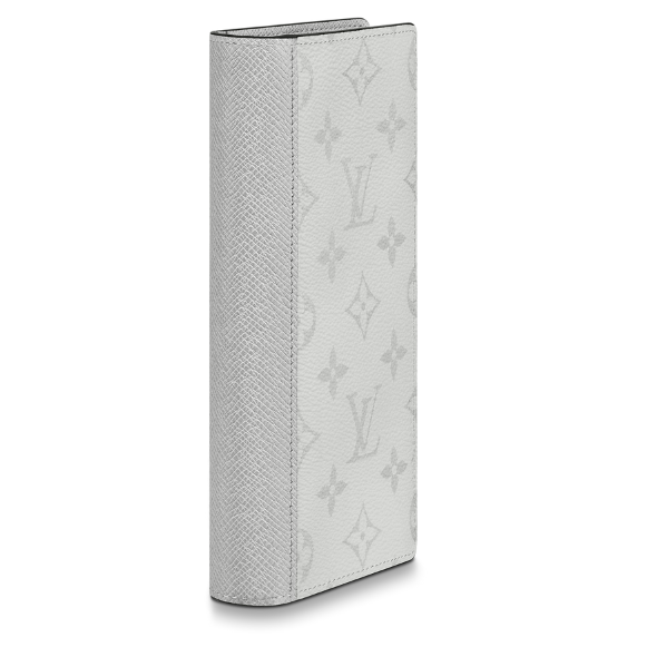 Louis Vuitton Monogram Taigarama Brazza Wallet - White