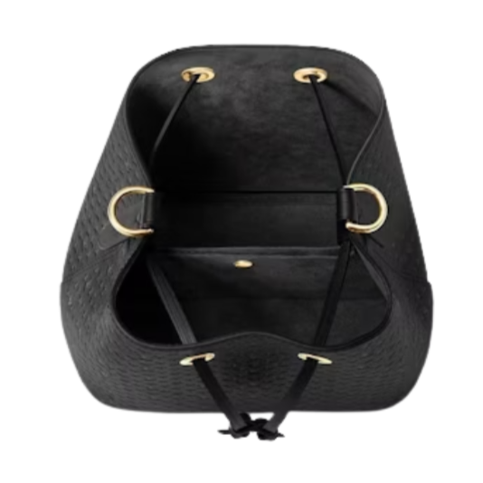 Louis Vuitton Nanogram Embossed Neonoe BB Shoulder Bag - Black