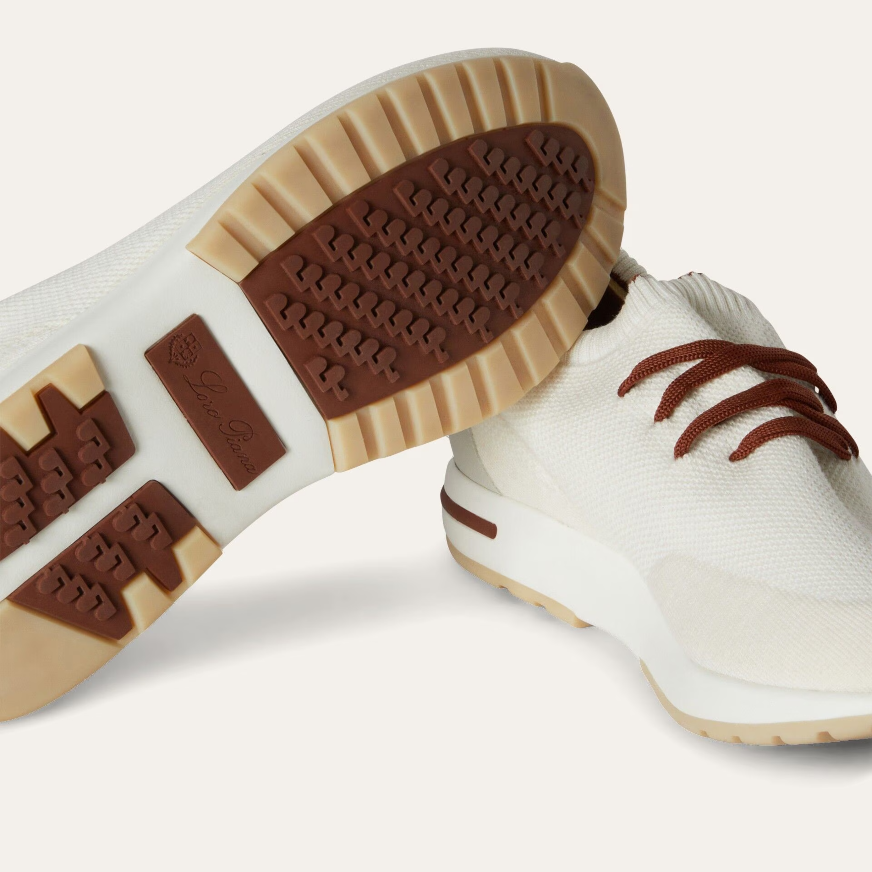 Loro Piana 360 LP Flexy Walk Wish® Wool Sneakers - White (1000)