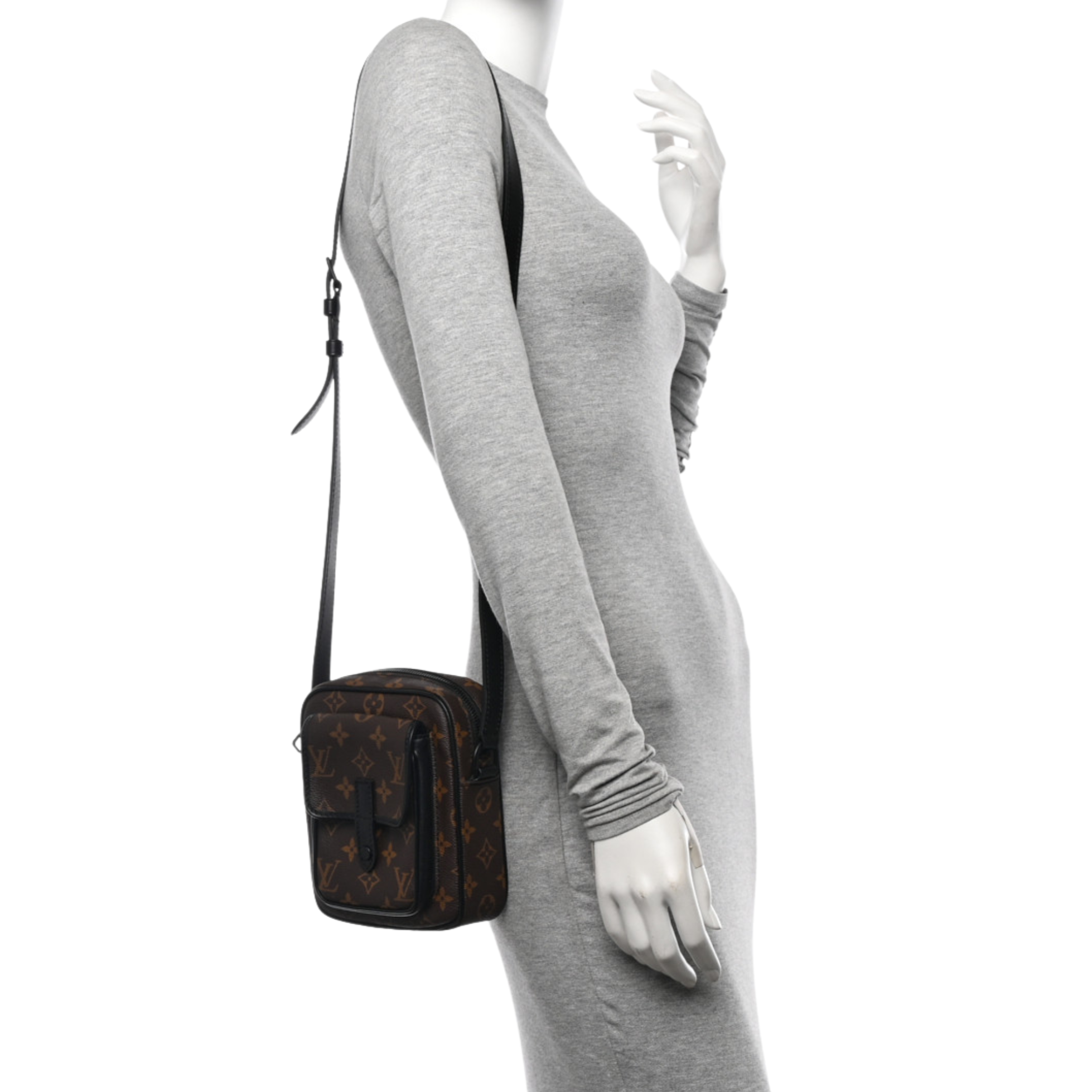 Louis Vuitton Macassar Christopher Wearable Wallet - Brown