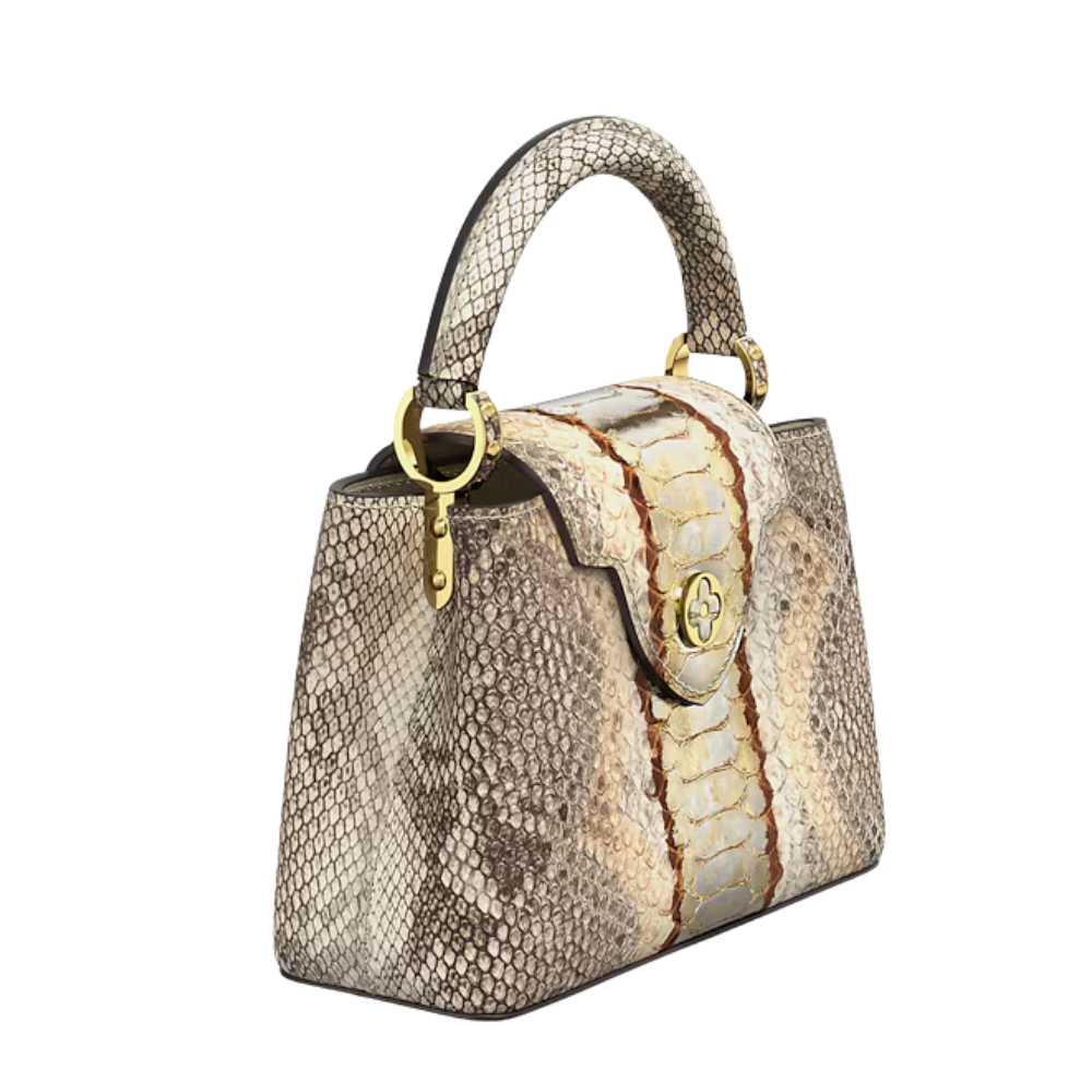 Louis Vuitton Capucines Mini Bag – Gold Silver