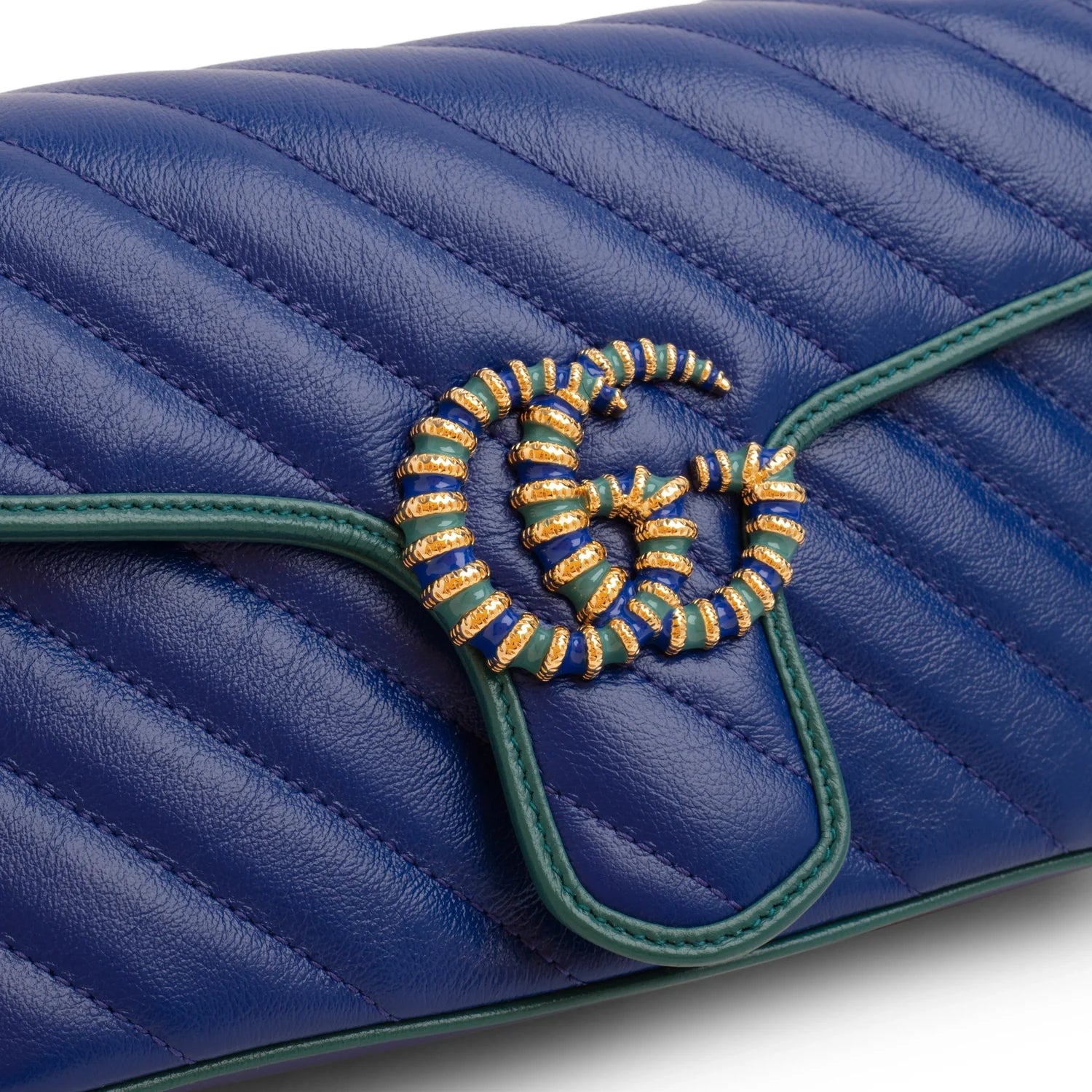 Gucci GG Marmont Mini Shoulder Bag – Blue