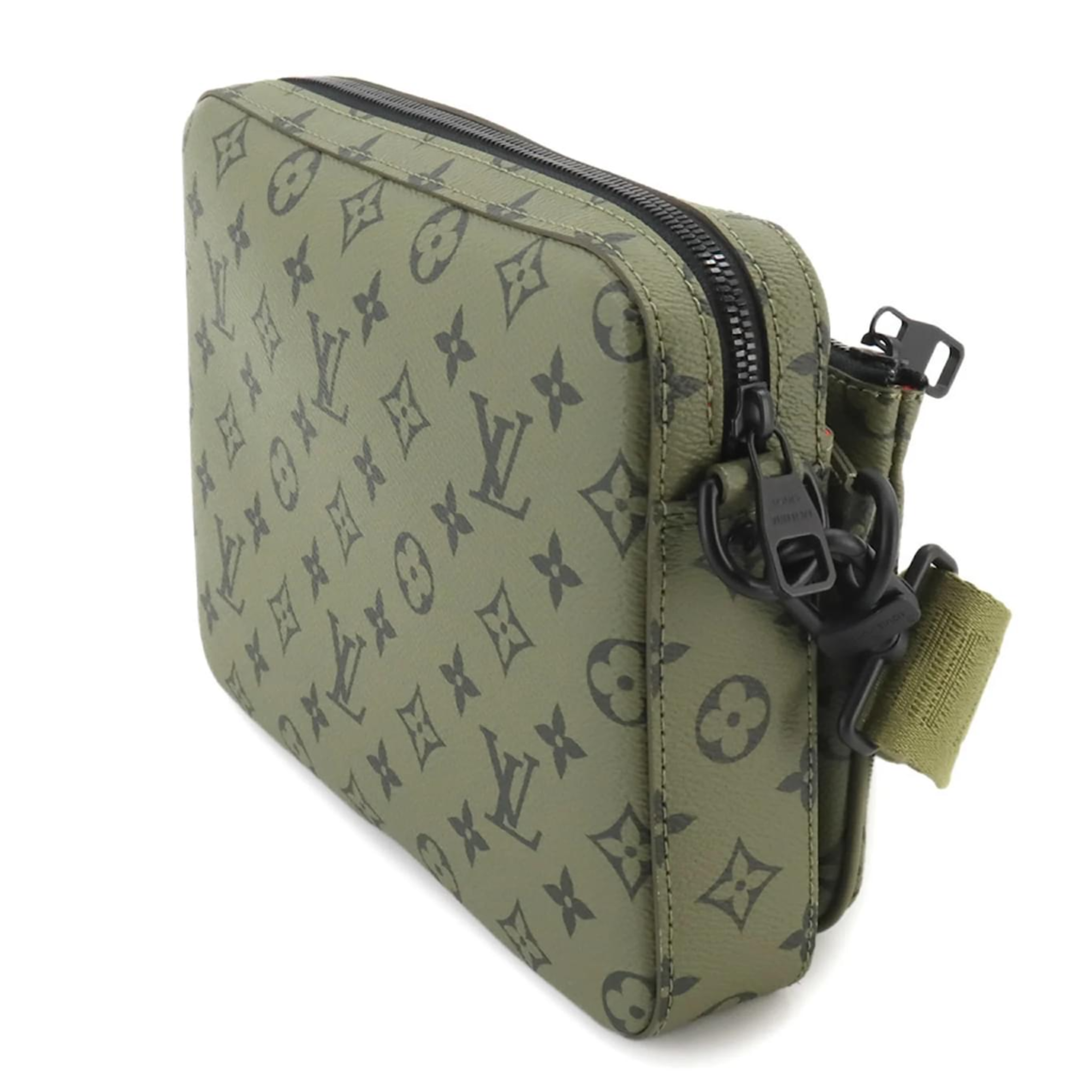 Louis Vuittonv Trio Messenger Shoulder Bag - Green