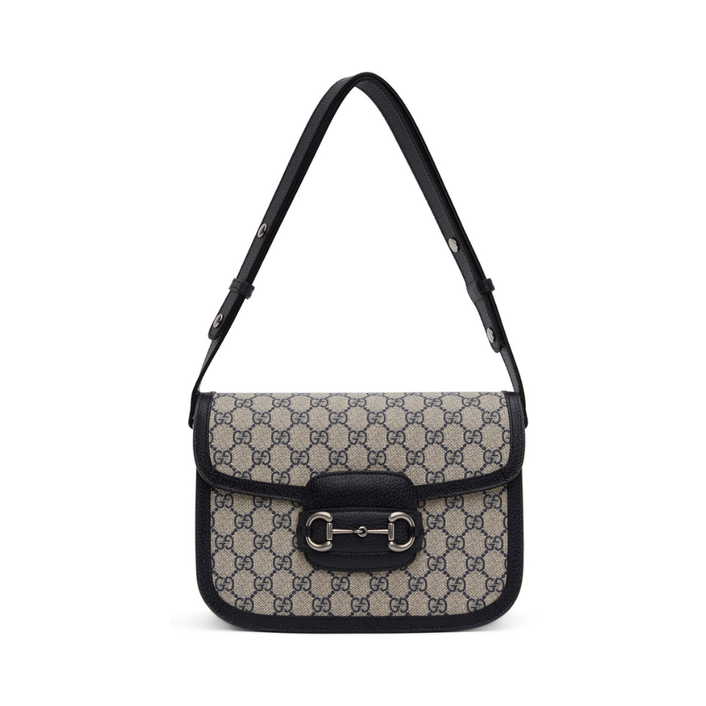 Gucci Horsebit 1955 Small Shoulder Bag – Beige