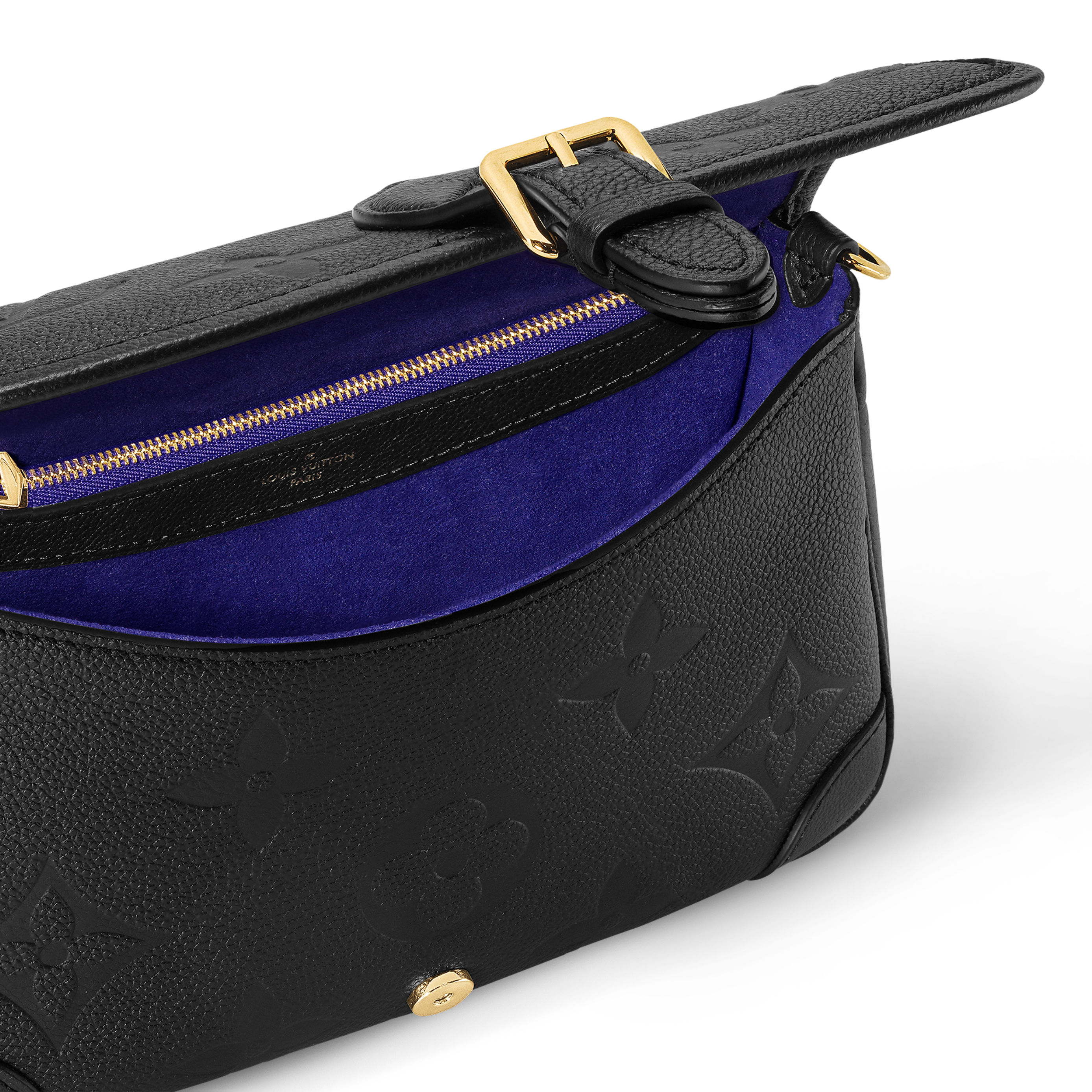 Louis Vuitton Diane Satchel Handbag - Noir Obscur