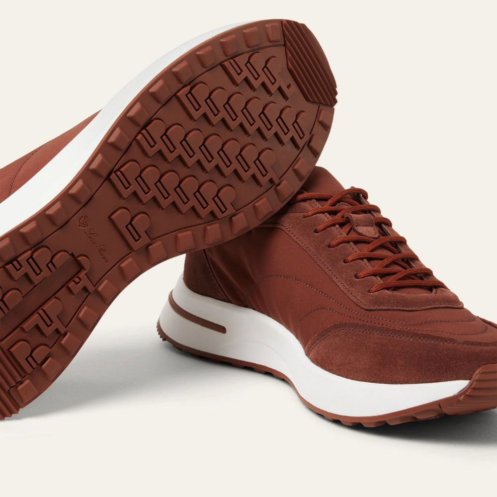 Loro Piana Week End Walk Combo Sneakers - Sanguine Pencil (P0B2)