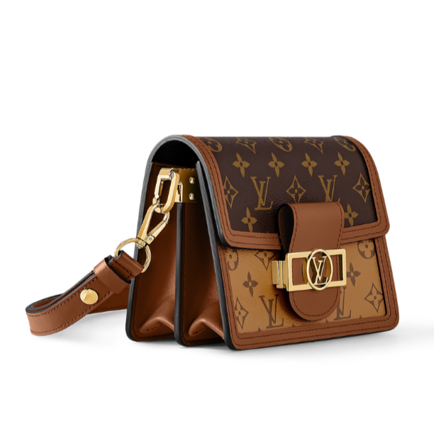 Louis Vuitton Dauphine Mini Shoulder Bag - Brown