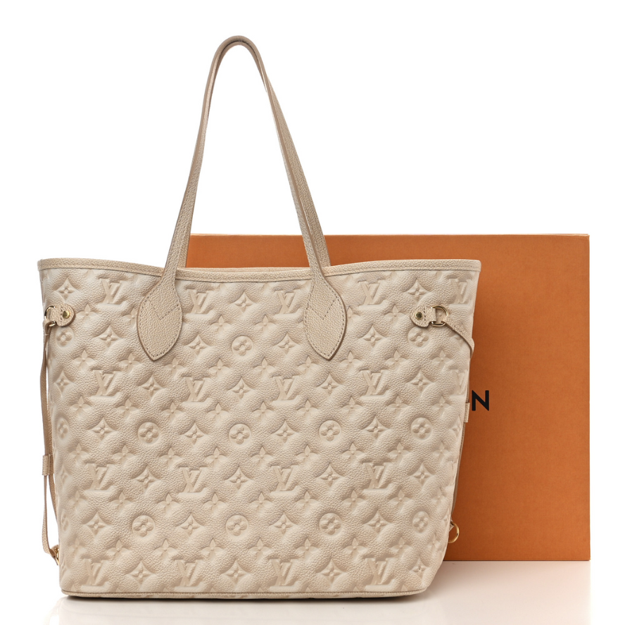 Louis Vuitton Summer Stardust Neverfull MM Tote Bag - Beige Clair