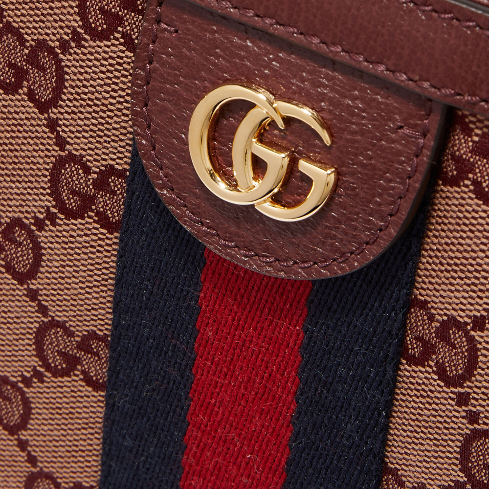 Gucci Ophidia Medium Tote Bag – Burgundy