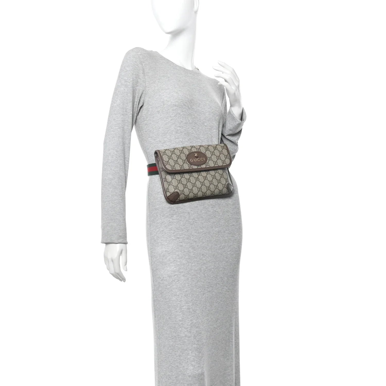 Gucci Neo Vintage Web Belt Bag – Beige