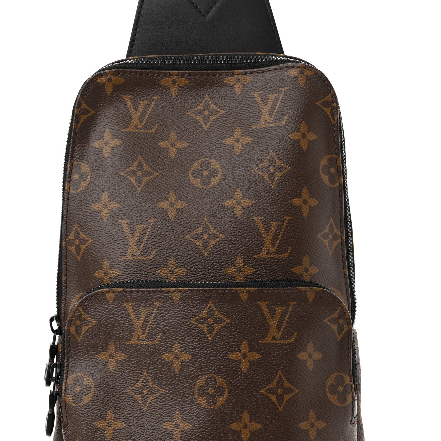 Louis Vuitton Macassar Monogram Canvas Avenue Slingbag Crossbody - Brown
