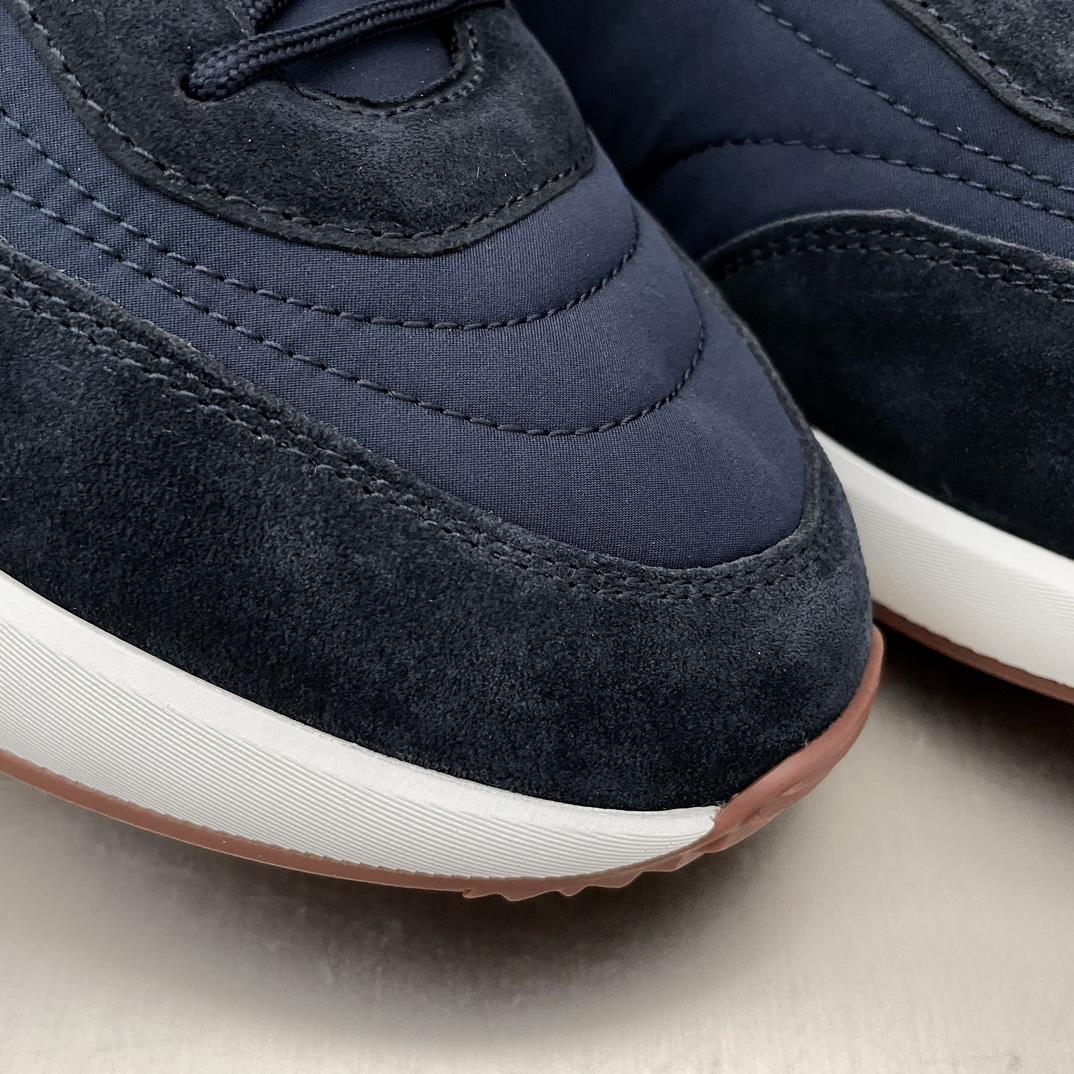 Loro Piana Week End Walk Sneakers - Navy Blue (W000)