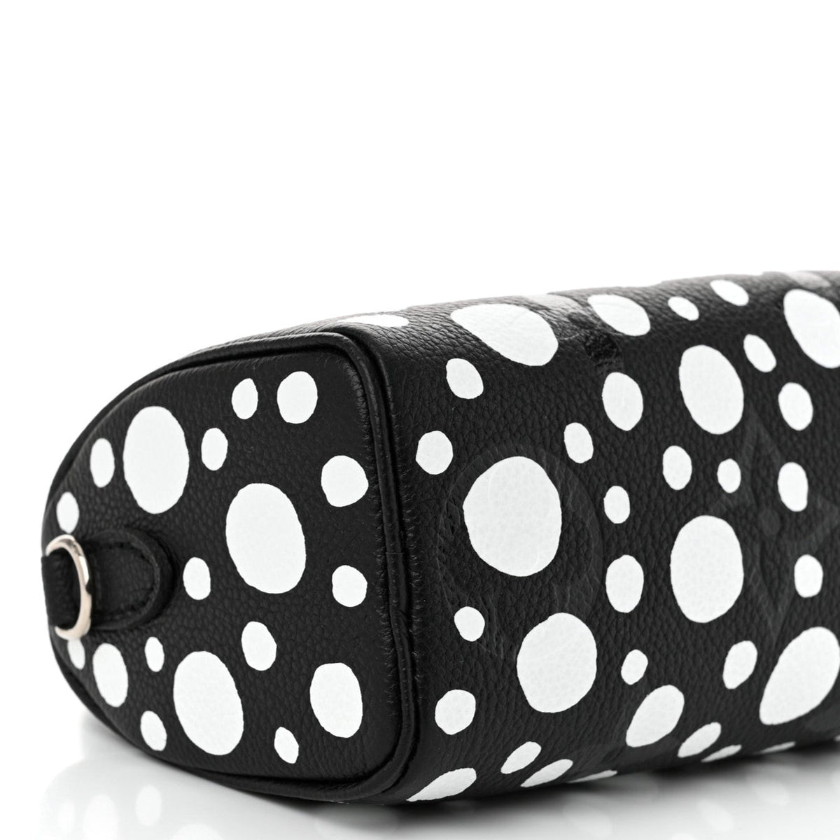 Louis Vuitton x Yayoi Kusama Nano Speedy Bandouliere Handbag - Black